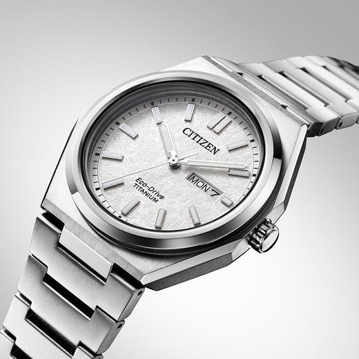 西铁城/CITIZEN光动能舒博™钛复古简约时尚男表AW0130-85A 商品图6