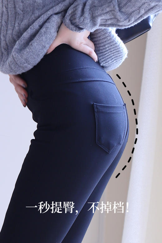 【春节不打烊】杭州大厦🏬品牌同货源❗【黑金鹅绒小黑裤】勾勒腰臀线，美丽优雅过深冬❗可抵御零下30度寒冷，预防老寒腿⚠️🚚发货时效：48小时内（送运费险哦~） 商品图3