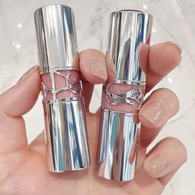 [小滋心选]【活动价￥89.9】YSL圣罗兰银圆管敢爱光耀唇膏两件套1.6g*2