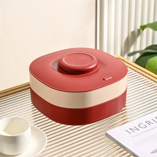 【新年好物！喜庆佳品】过年糖果盒红色福字家用干果盒客厅瓜子零食坚果分格收纳果盘，年味齐分享，待客倍有面子。ry 商品图5