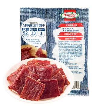荷美尔（Hormel） 轻享薄切牛肉干撩辣35g/袋*3 健康轻食零食熟食香辣牛肉片肉脯 商品图3