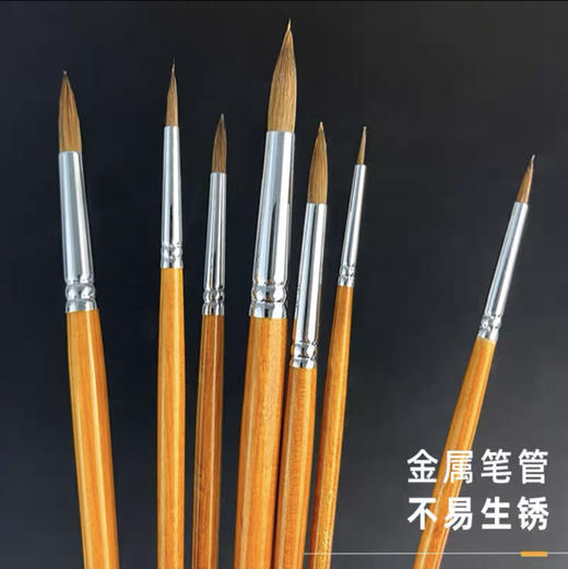 凤凰专业水彩笔水彩画笔套装长杆适用于水粉水彩1套/份 商品图1