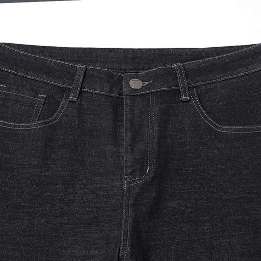 【加绒加厚】罗蒙冬季加绒保暖牛仔裤男士休闲百搭直筒弹力牛仔裤男青年棉质长裤子 商品图4