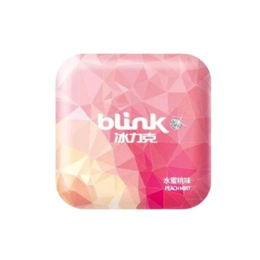 BLINK冰力克 水蜜桃味果粉薄荷糖 15g/盒 商品图1