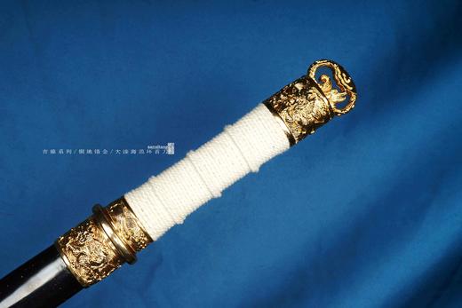 三希堂  青骓系列  大漆海浪冰裂环首  未开刃 商品图8