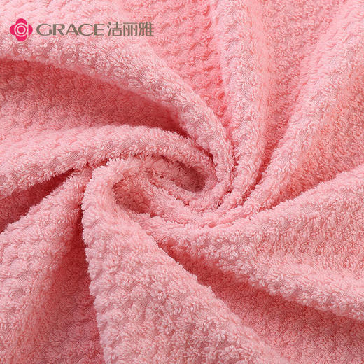 洁丽雅  家用纯棉浴巾毛巾组合装浴巾*1毛巾*2（颜色随机） 商品图4