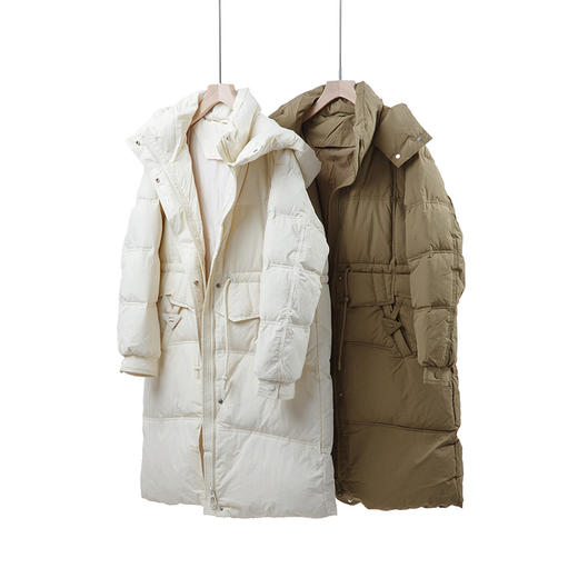 长款加厚羽绒服 商品图2
