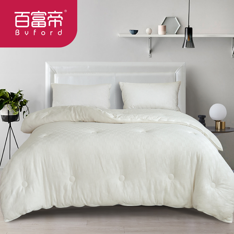 新疆长绒棉花四季被冬被单双人纯棉被子被芯