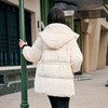 NEELLY纳俪商场同款冬季新款中长款连帽羽绒服女时尚通勤保暖外套N24104L07748 商品缩略图1