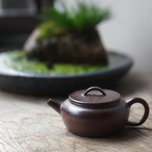 全手工柴烧共生矿紫砂壶 明式小品壶160cc 商品图3