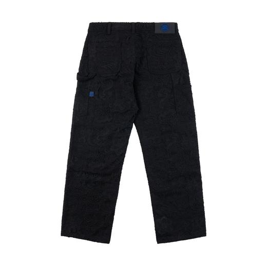 BK2024秋冬双层重磅蕾丝牛仔工装长裤 商品图1