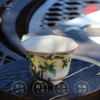 龙泉问鼎彩绘哥窑潭影杯（桂花蝶梦）(缺货) 商品缩略图1