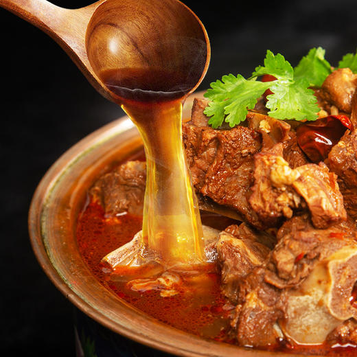 【分销】【这个冬天hin治愈！】汇柒鲜羊蝎子火锅1.15kg/盒*3盒，精选4-6个月的草饲散养的羔羊，不育肥！吃得好！羊不膻！专业排酸！ 商品图8