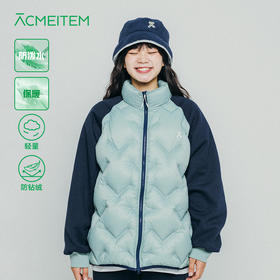 【品牌直发】ACMEITEM爱棵米 户外拼接立领羽绒服轻量防泼水宽松羽绒衣男女GAF3110894G
