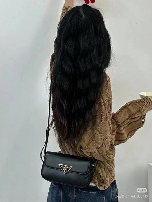 会员福利Prada豆腐包黑白色（MM） 商品图4