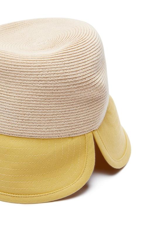 SUMMER & SAGE 拼色开口休闲渔夫帽 9128 商品图3