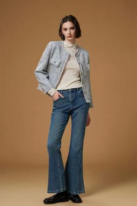 3F【Ivy.kki】粗花呢小香风外套