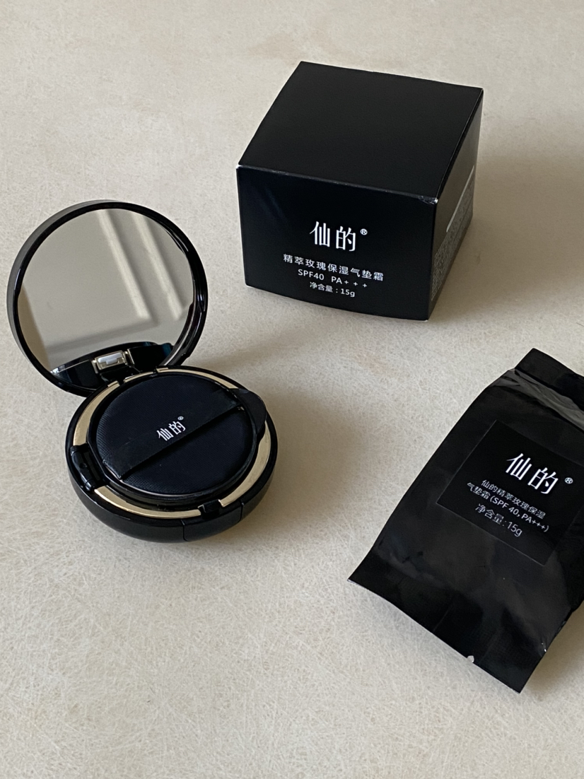 精萃玫瑰气垫霜 防晒底妆二合一