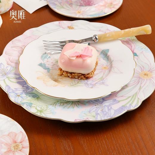 景德镇 奥唯 满庭芳 咖啡杯碟 下午茶具 高档精致 陶瓷杯碟碗盘组合茶壶 商品图1