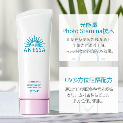 【保税仓】Anessa安耐晒防晒霜美白款白管90g （效期2027.01） 商品图1
