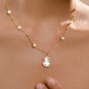Manreya玛芮雅“珠连福禄”法式珍珠贝母项链气质高雅项链 商品缩略图4