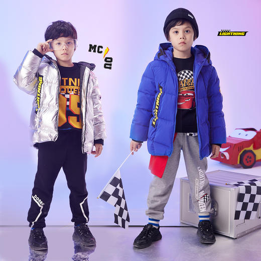 【迪士尼Disneybaby正品羽绒服】冬款防风保暖男女童羽绒服 商品图8