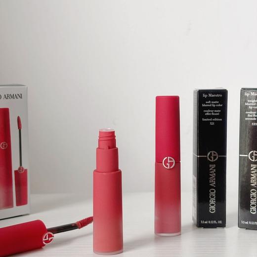 [小滋心选]【活动价￥79.9】阿玛尼CRUSH唇釉套盒两支装 商品图3