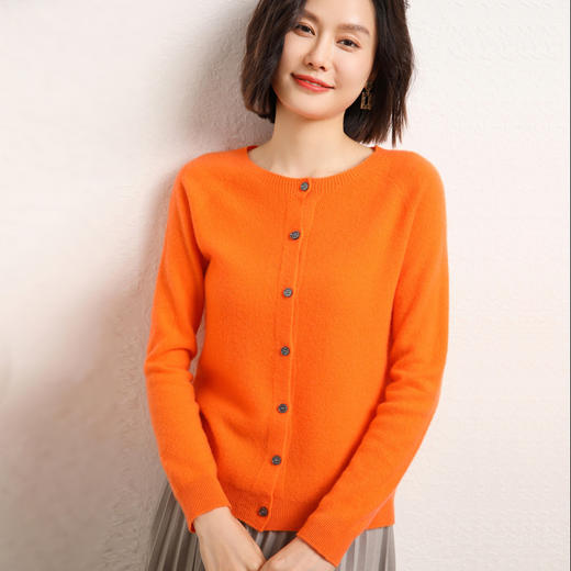 Avann阿曼衣桂花针羊毛开衫WQ011 商品图4