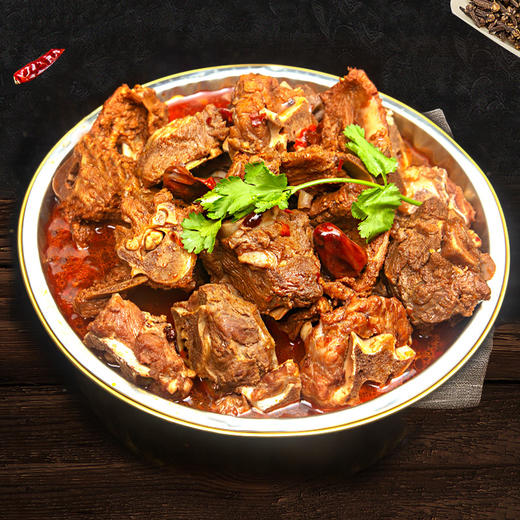 【分销】【这个冬天hin治愈！】汇柒鲜羊蝎子火锅1.15kg/盒*3盒，精选4-6个月的草饲散养的羔羊，不育肥！吃得好！羊不膻！专业排酸！ 商品图1