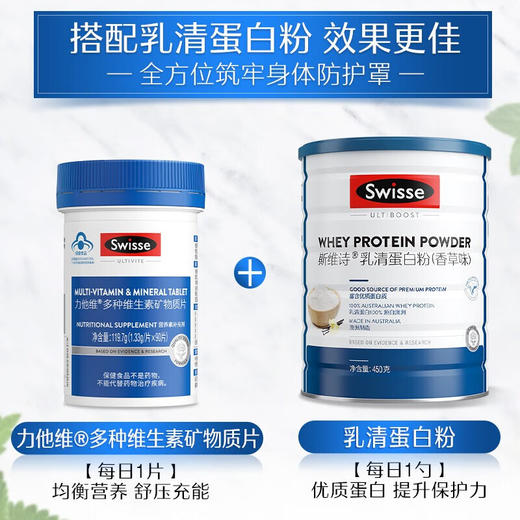 【国内版】Swisse 斯维诗力他维多种维生素矿物质片90片装 男士 多维健康 商品图5