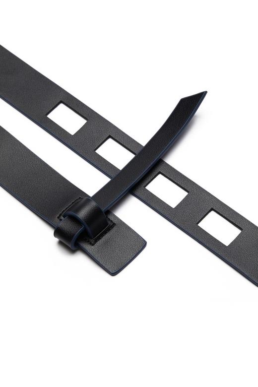 EIGHTH AVENUE 黑色百搭皮革腰带 8814 商品图3