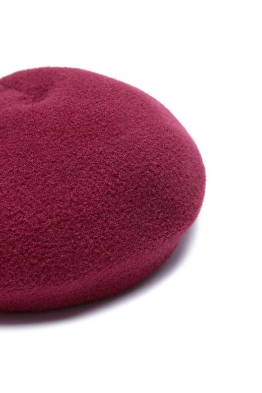 AVA 酒红色时尚贝雷帽 8265 商品图3