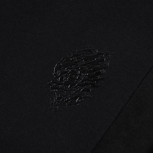 BK2024秋冬百鬼之王麂皮拼接侧条运动卫裤 商品图3