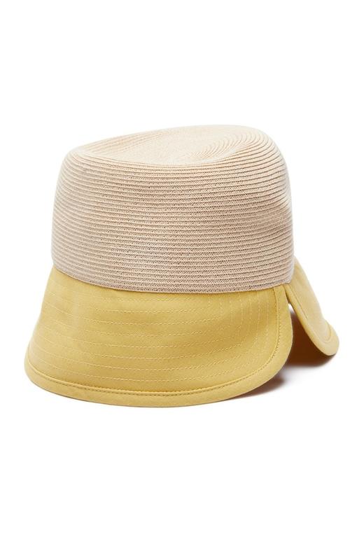 SUMMER & SAGE 拼色开口休闲渔夫帽 9128 商品图2