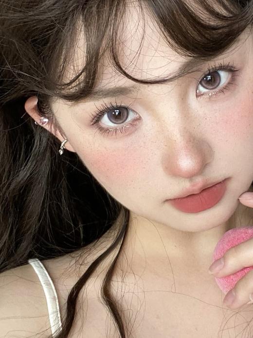 doriscon半年抛 春日桃桃 粉/杏仁脆脆 灰 14.2mm 商品图4