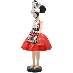 郭玲《苗族女孩》然女孩