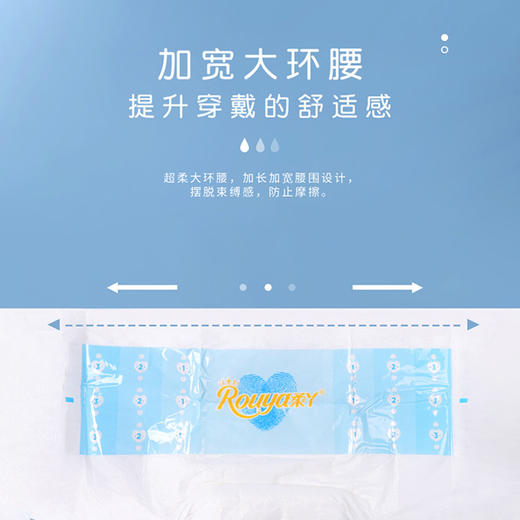 【大吸量 一夜一片】柔丫成人纸尿裤老人用尿不湿 双层防漏隔边  亲肤透气 告别臃肿 商品图9
