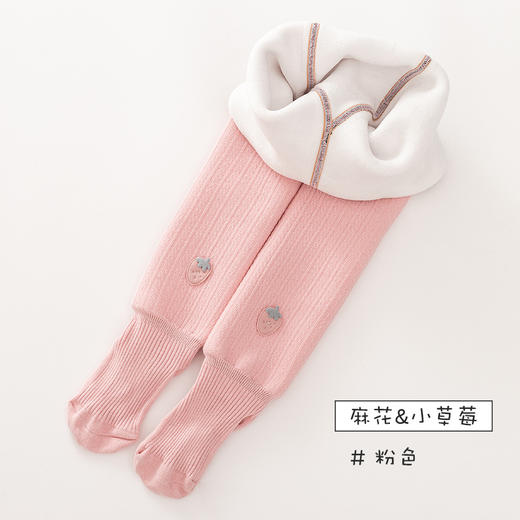 【加绒加厚的温暖，亲肤打底裤】儿童连裤袜 加绒加厚婴儿打底裤 冬季新款 新生儿宝宝卡通女童打底裤-QQ 商品图6