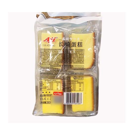 Aji 益生菌味牛奶味北海道日式风味长崎蛋糕 260g/袋 商品图2