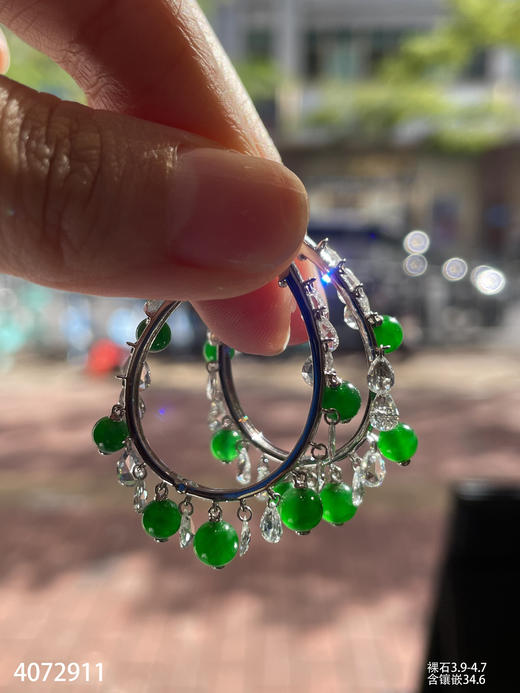4072911，珠子耳坠。具体价格微信咨询 商品图5