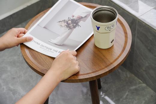 【Trees&wind极简风边几W-06】完全不摇晃，实用是真实用 颜值也是真高🎴美感幸福感稳稳提升 👉🏻好看的全胡桃木色茶几！复刻local美式家居风  商品图0