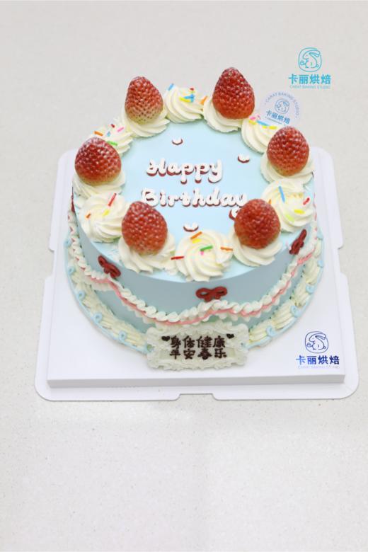 INS蓝色系蛋糕 商品图0