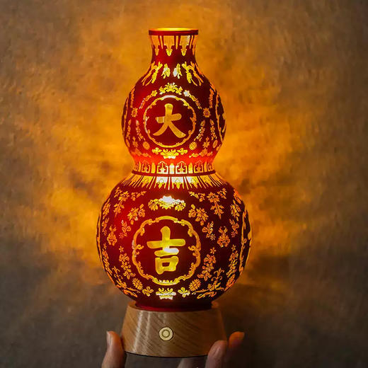 福禄大吉艺术小夜灯 商品图4