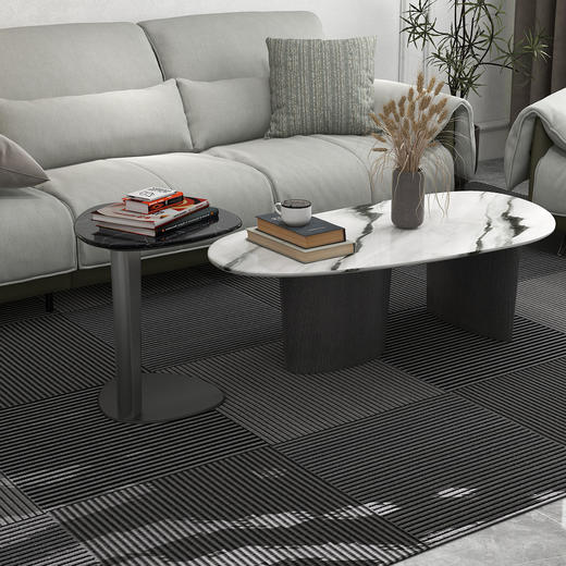 顾家家居整装 意式轻奢集成 茶几角几餐桌餐椅 PT2131 商品图0