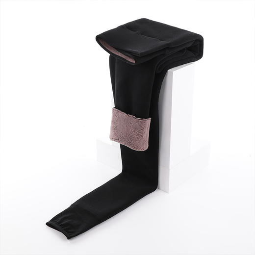 雅黛丽保暖裤加绒加厚抗寒打底裤可外穿秋冬季高腰收腹显瘦秋裤女 商品图2