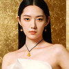 「美好有福」丹桂飘香足金花丝吊坠 古法黄金桂花葫芦挂坠 商品缩略图5