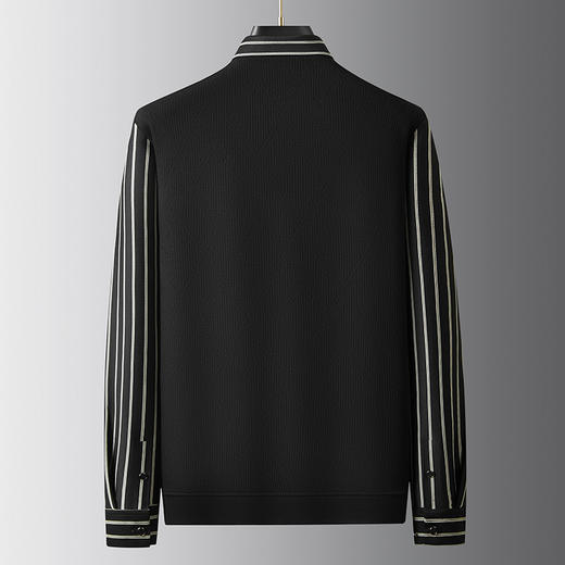 【加绒假两件】【新款DDA】大依优型大码男士假两件长袖T恤商务休闲上衣加肥加大胖子舒适 商品图7