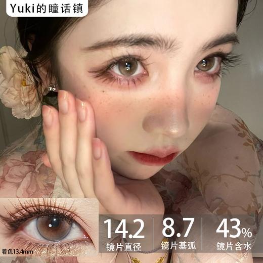 Toastnomi吐司糯米日抛--纯净水（蓝棕） 商品图0