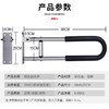 可靠YC1215 浴室马桶扶手助力器    铝合金浴室用品老人残疾辅助起身架借力扶手杆 商品缩略图2