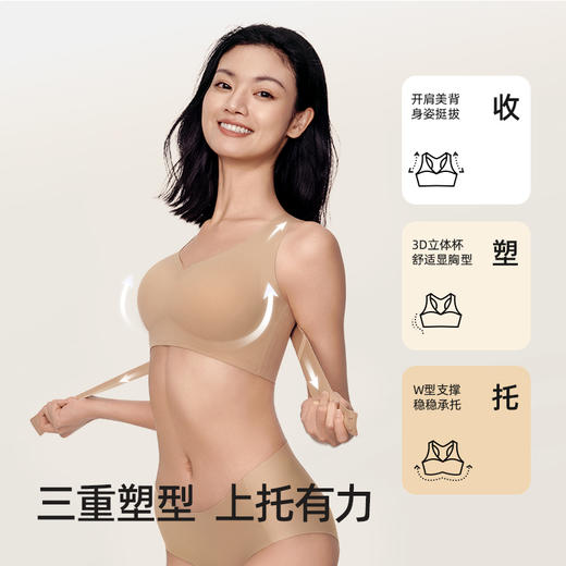 （合作款）幸棉隐形矫姿挺背内衣 商品图1